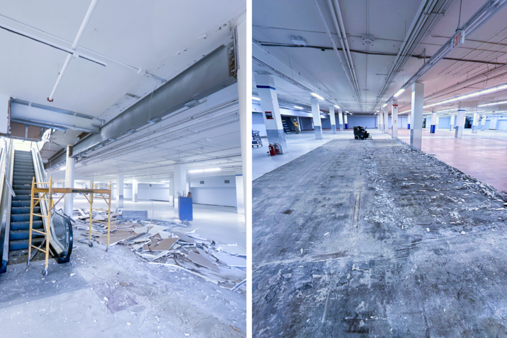 Demolition on-site